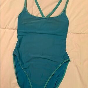 La Blanca Blue One Piece Swimsuit